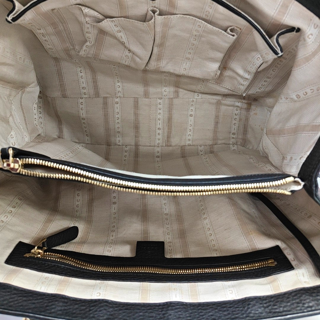 Calfskin Tote Bag Black