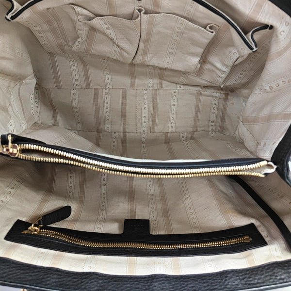 Calfskin Tote Bag Black