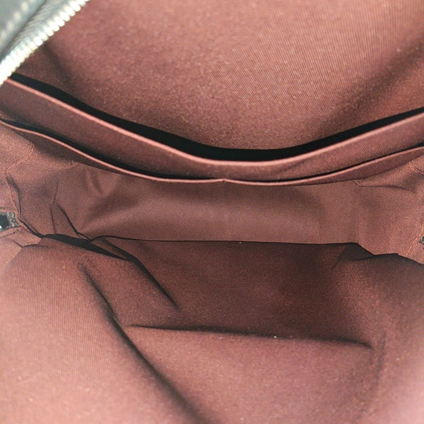 JOSH Monogram Coated Canvas Brown