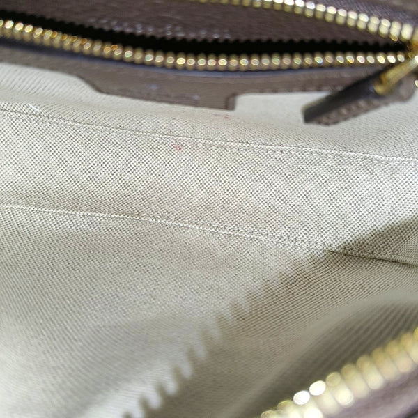 Monogram Coated Canvas Mini Beige