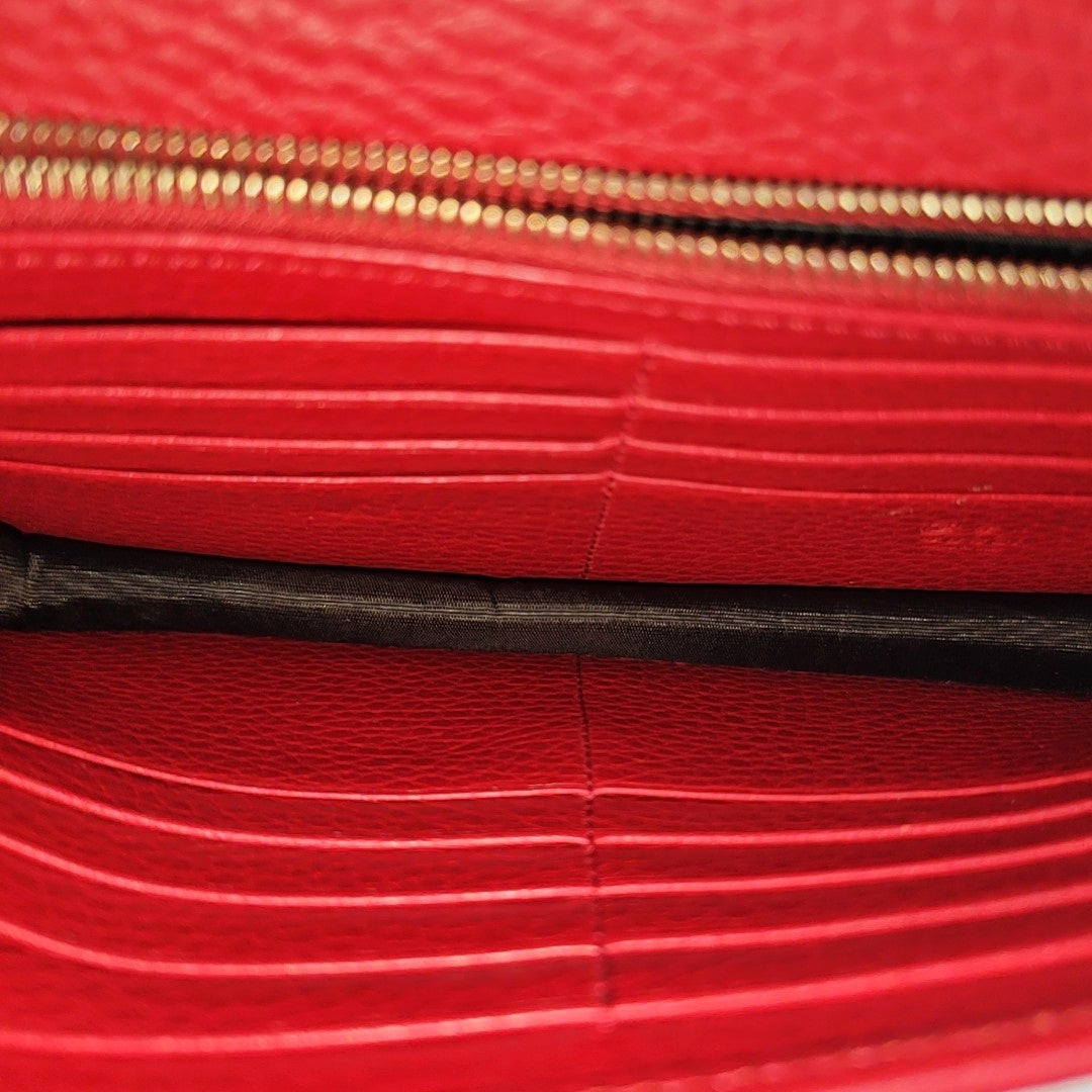 Calfskin Shoulder Bag Red