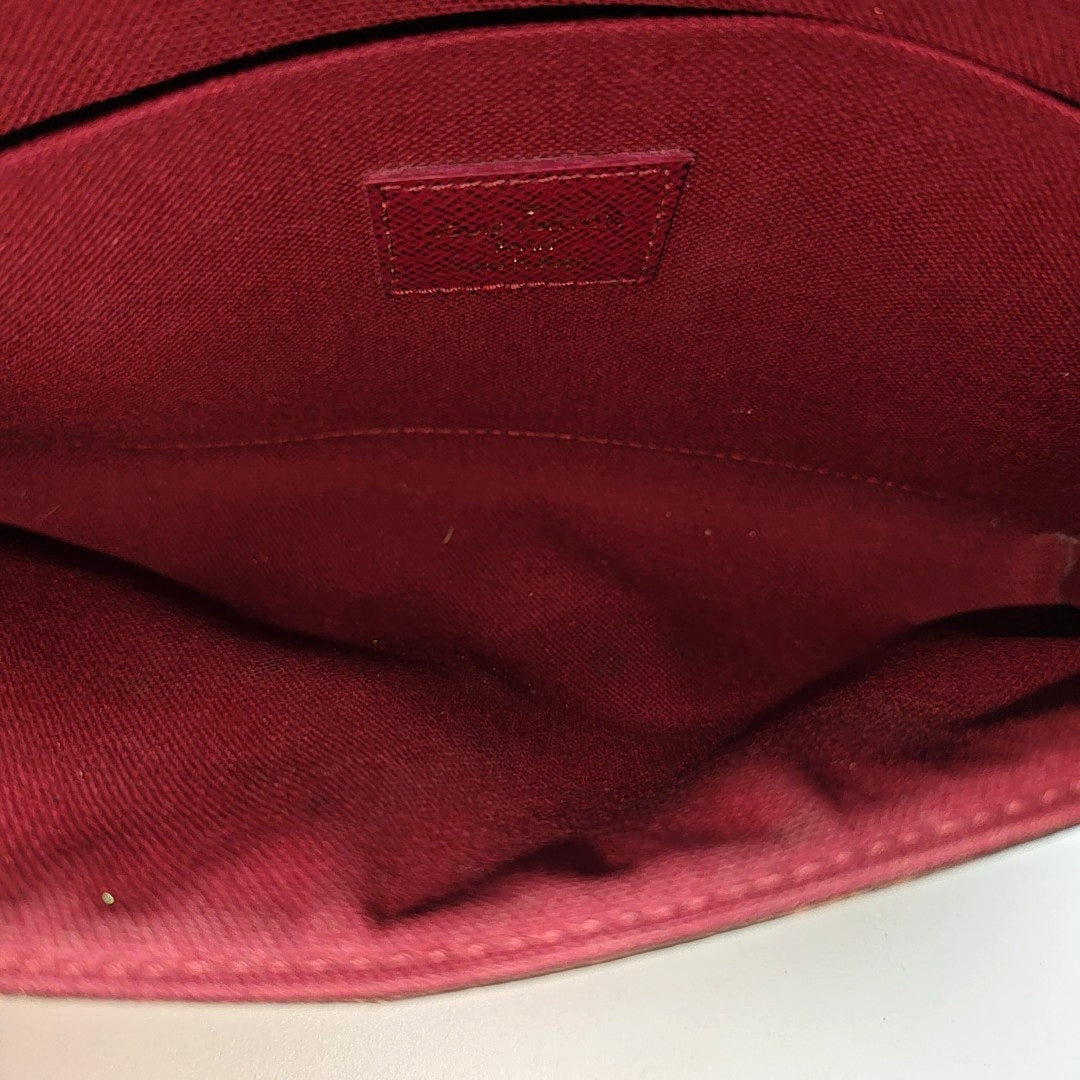 FÉLICIE Monogram Coated Canvas Brown