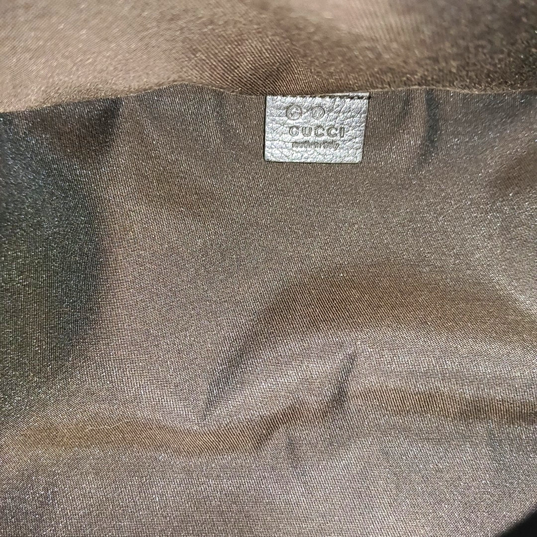Monogram Canvas Shoulder Bag Beige