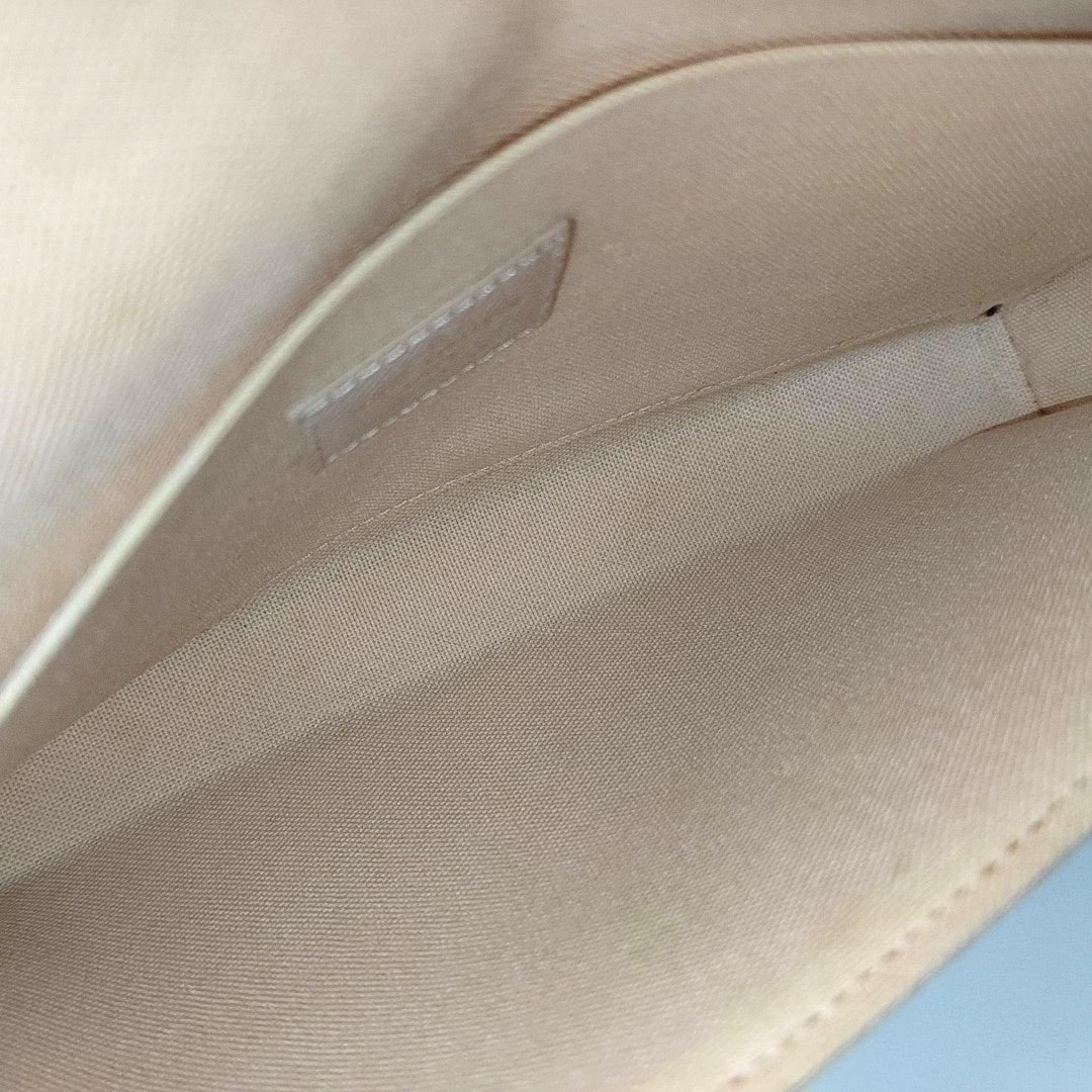 FÉLICIE Damier Azur Coated Canvas White