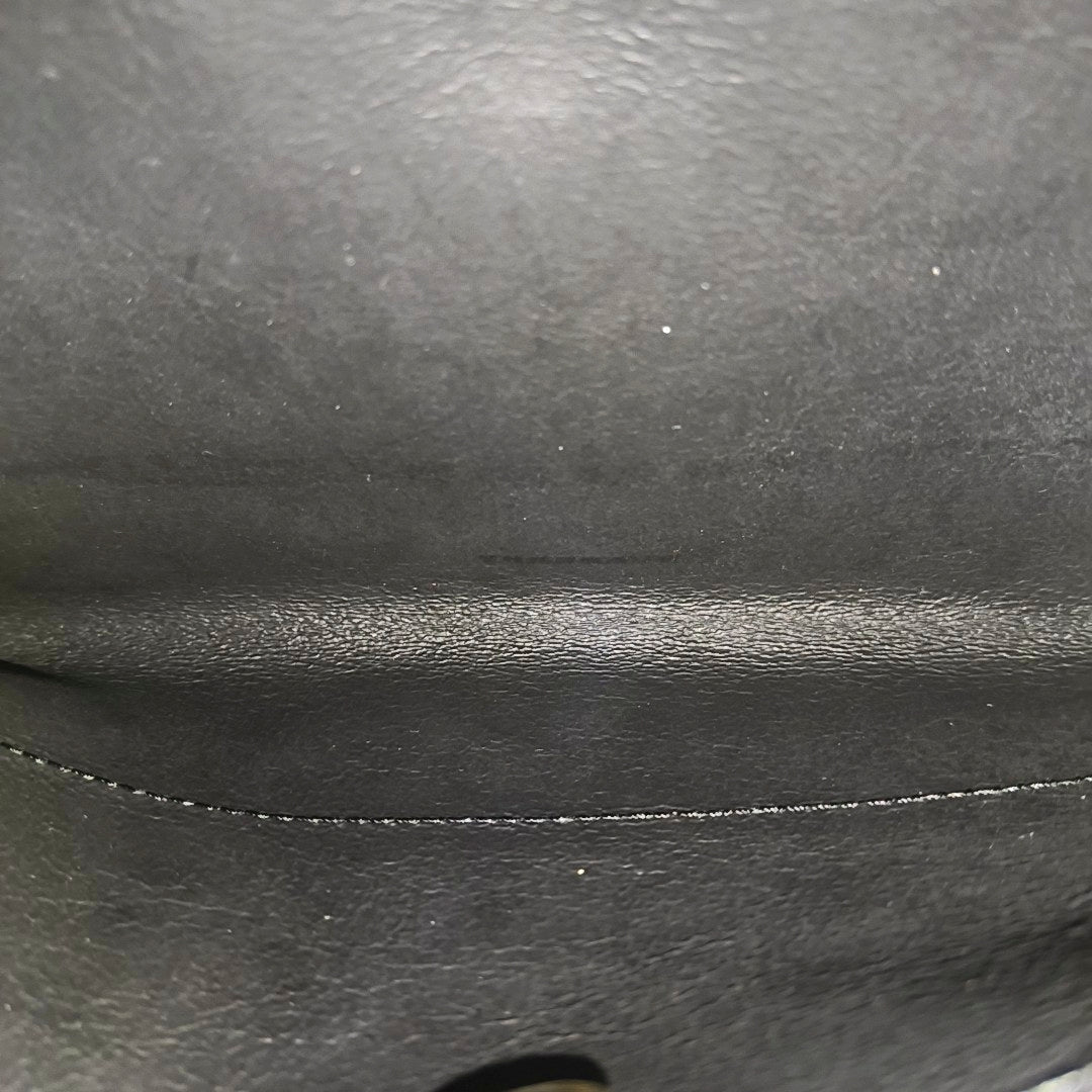 Calfskin Shoulder Bag Black