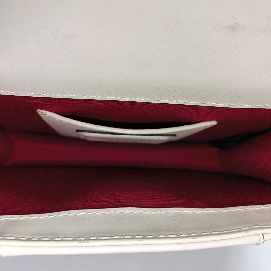 SERPENTI FOREVER Small Calfskin White