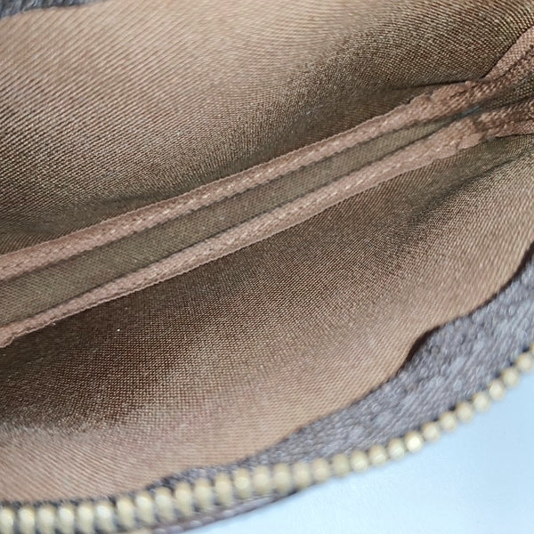 ACCESSOIRES Mini Monogram Coated Canvas Brown