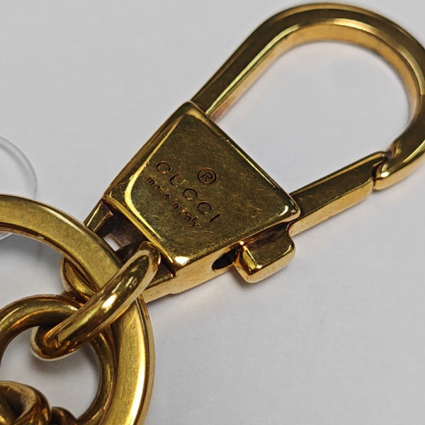 Metal Bag Charm Gold