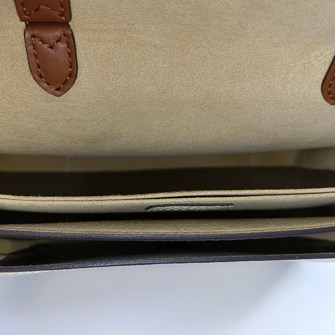 VAUGIRARD Monogram Coated Canvas Brown
