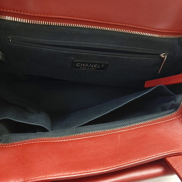 HAMPTONS CC Quilted Calfskin Red