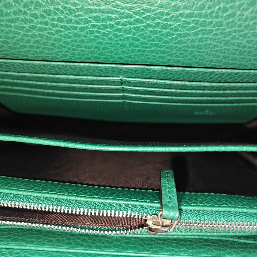 Dionysus Mini Calfskin Green