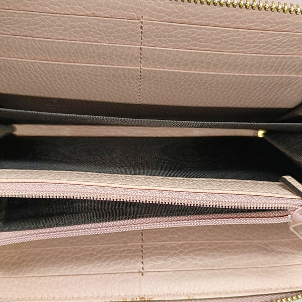 GG Marmont Super Mini Calfskin Pink Wallet