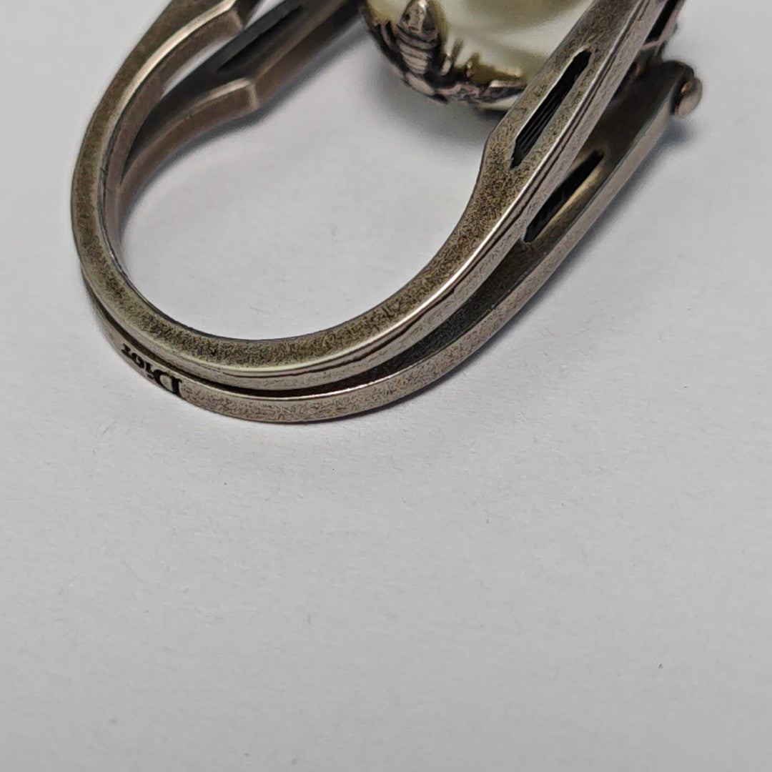 Metal Gray Ring EU 51