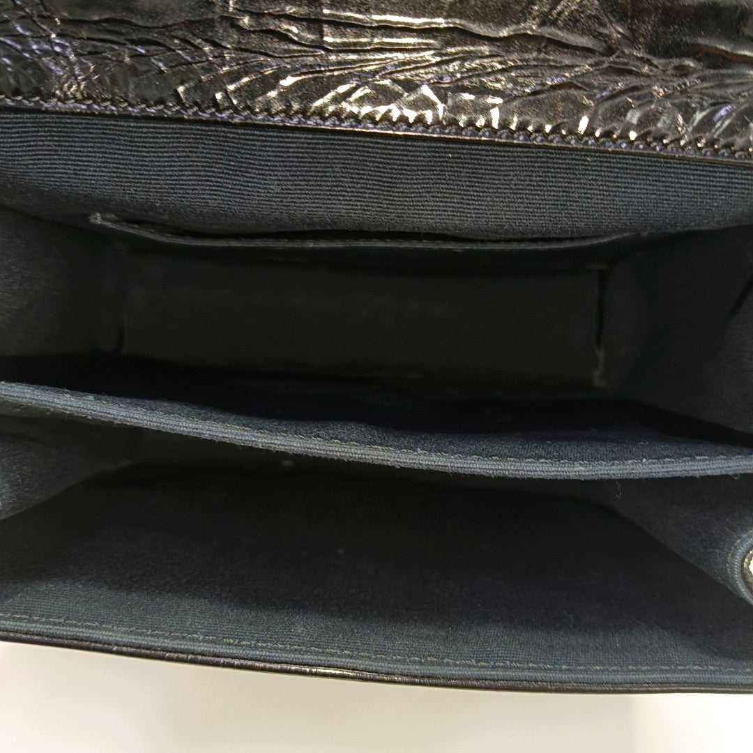 Authenticated pre-owned  2.55 Quilted Calfskin Black - Shoulder Bag at Looply