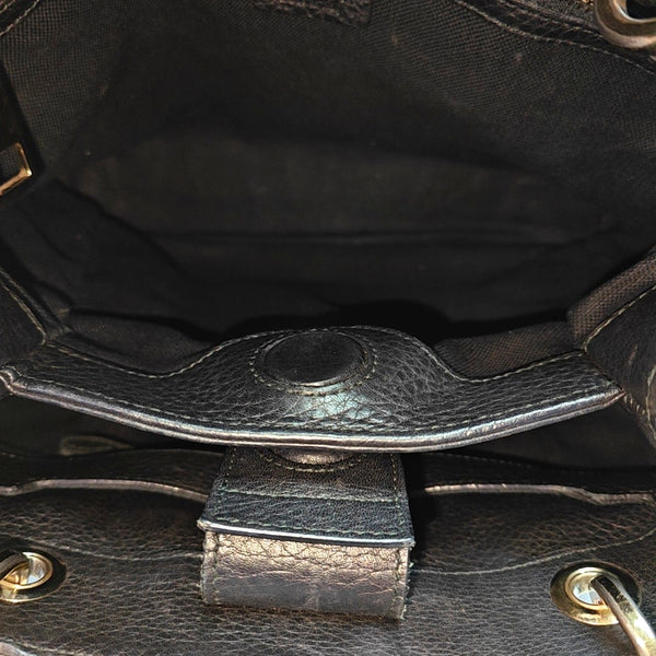 Bamboo 1947 Medium Calfskin Black