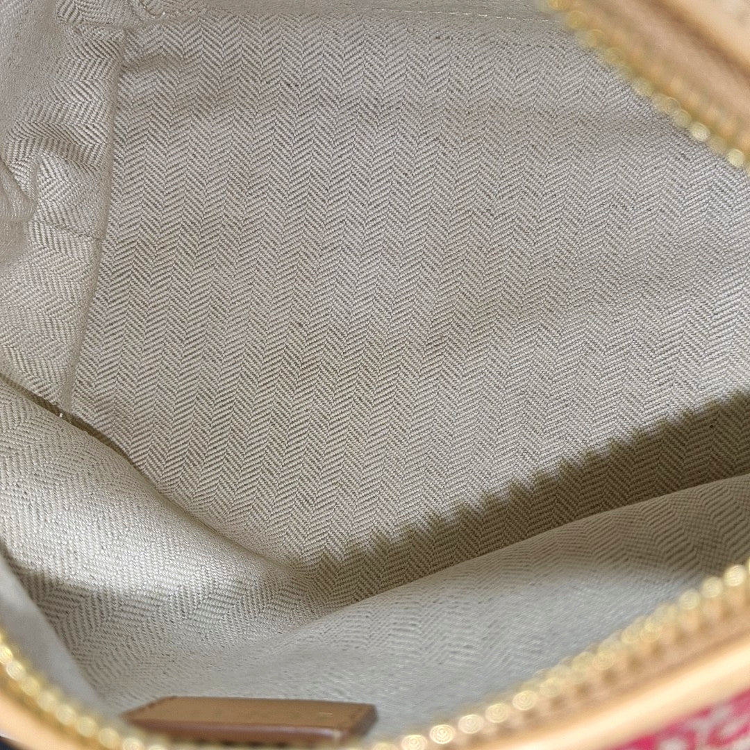 Monogram Canvas Top Handle Bag Red