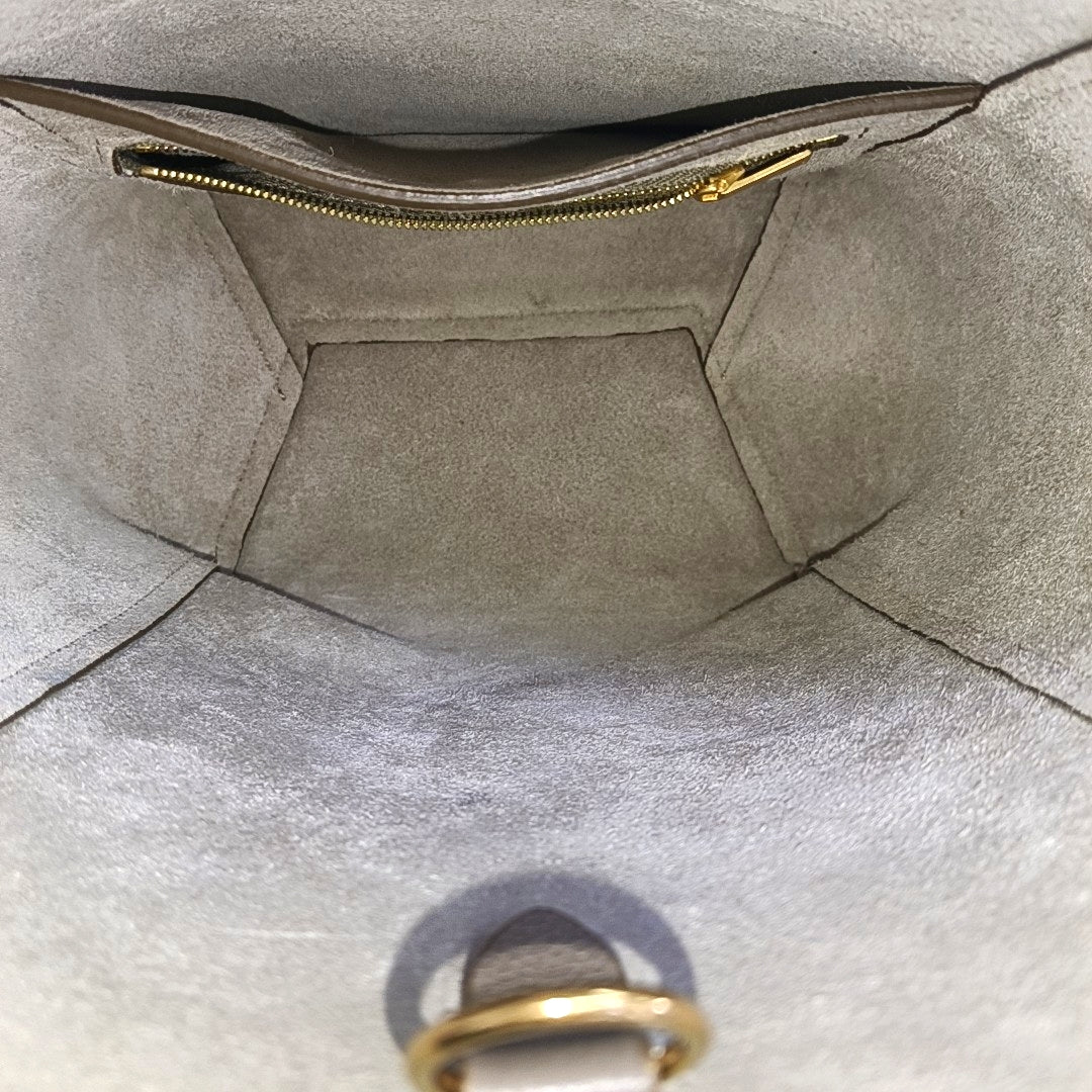 SANGLE Small Calfskin Gray