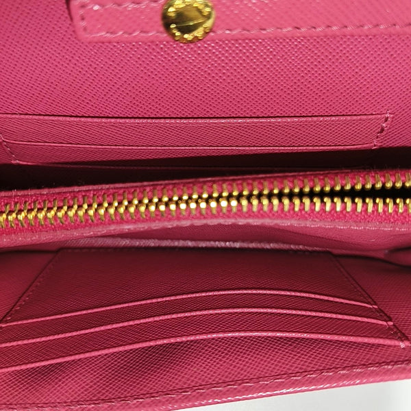 Saffiano Calfskin Shoulder Bag Pink