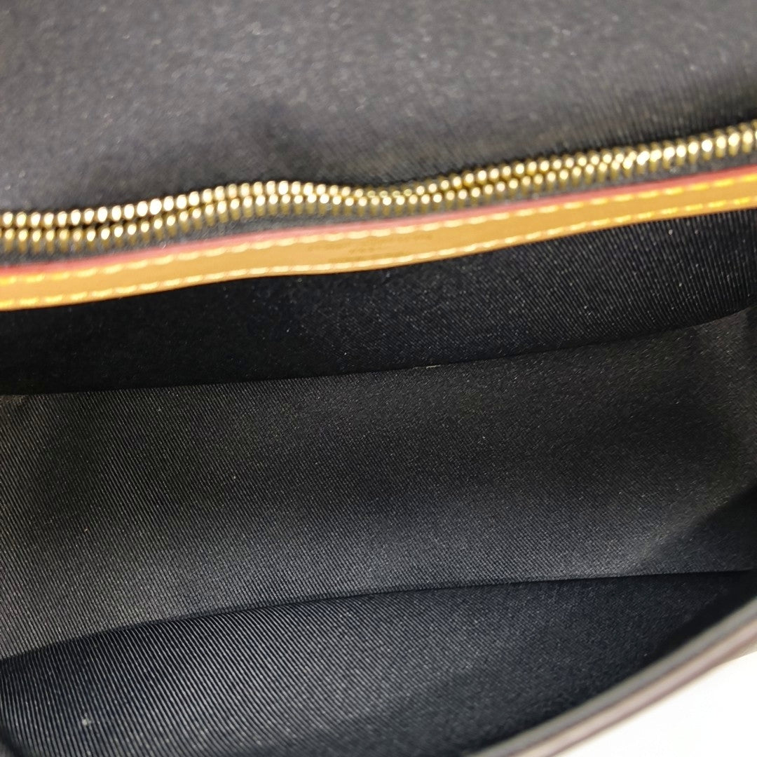 DIANE Monogram Coated Canvas Brown