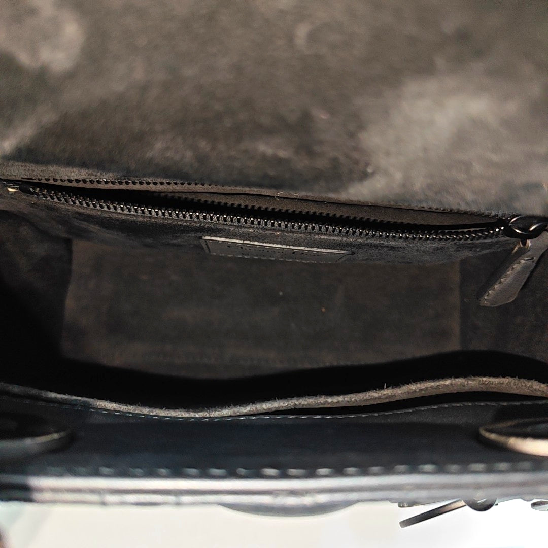 Lady Dior Small Cannage Calfskin Black