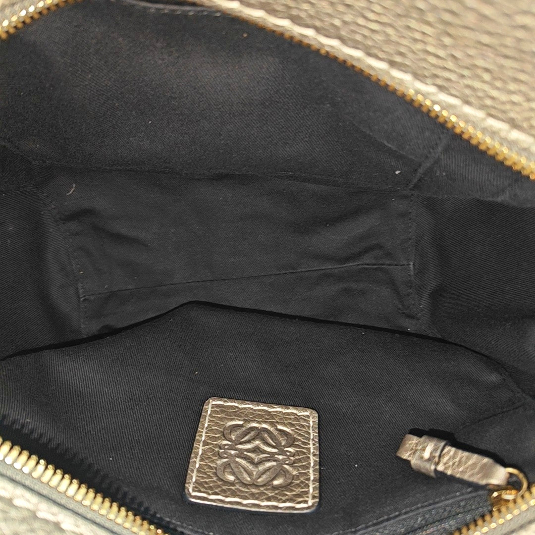 Monogram Canvas Top Handle Bag Gray