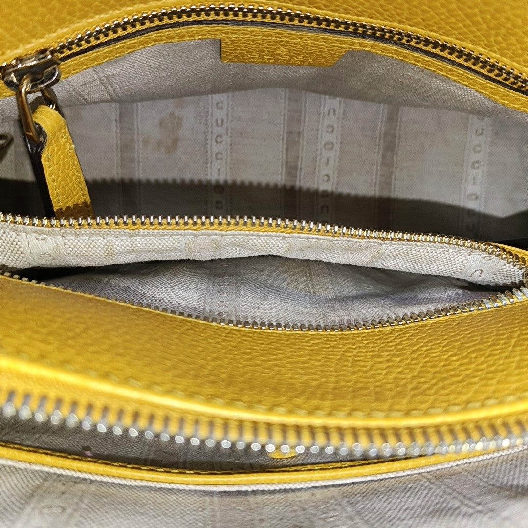 Calfskin Tote Bag Yellow