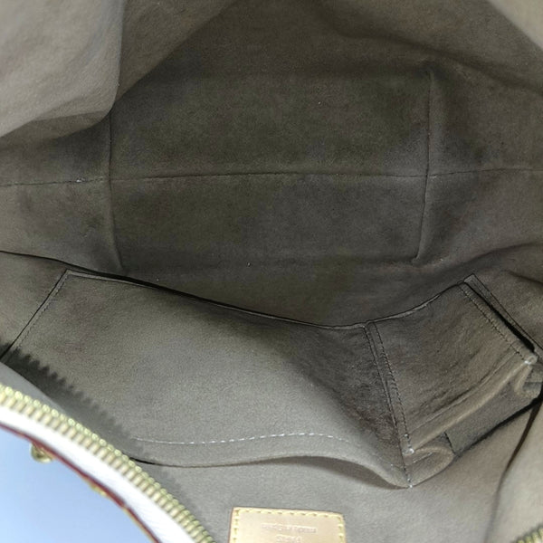 GRETA Monogram Coated Canvas Black