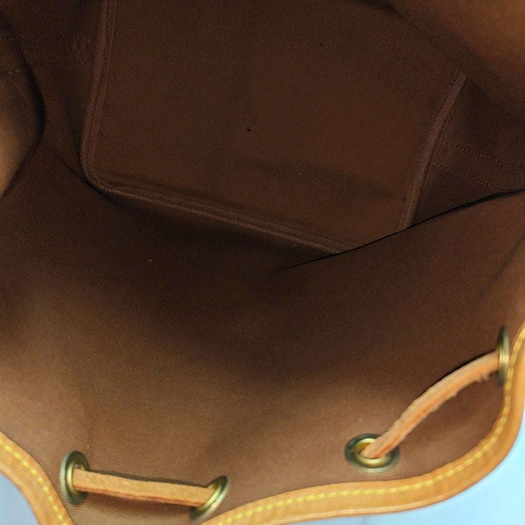 NÉONOÉ PM Monogram Coated Canvas Brown