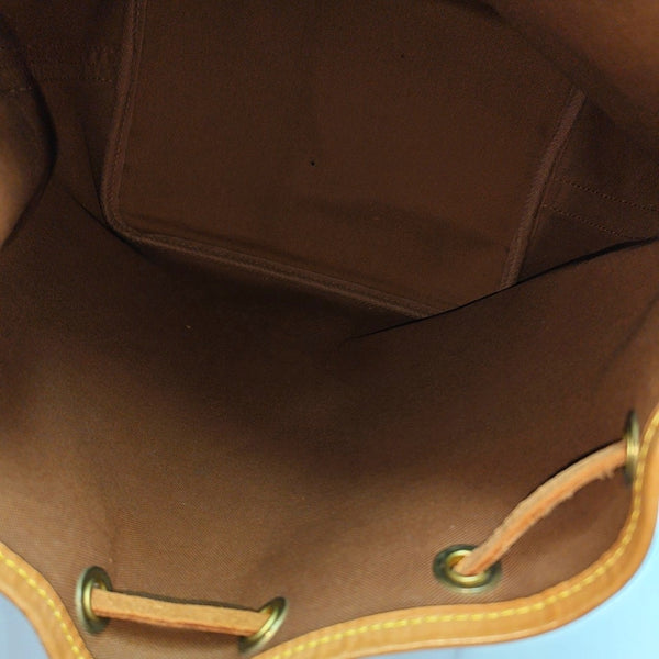 NÉONOÉ PM Monogram Coated Canvas Brown