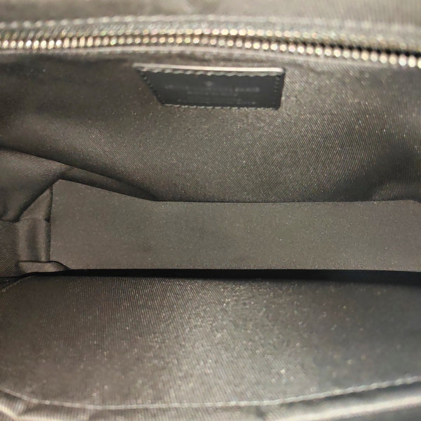 VOYAGER PM Monogram Coated Canvas Black