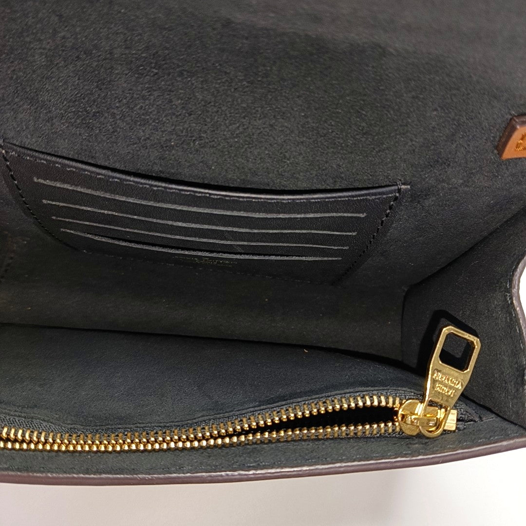 DAUPHINE WOC Monogram Coated Canvas Brown