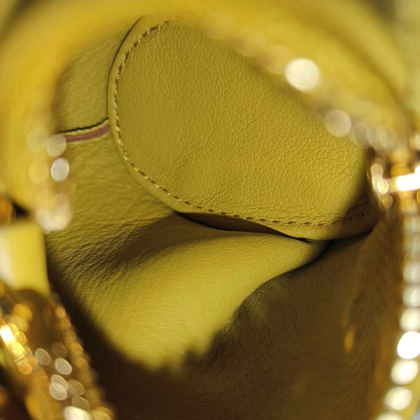 Animals Calfskin Yellow Coin Purse