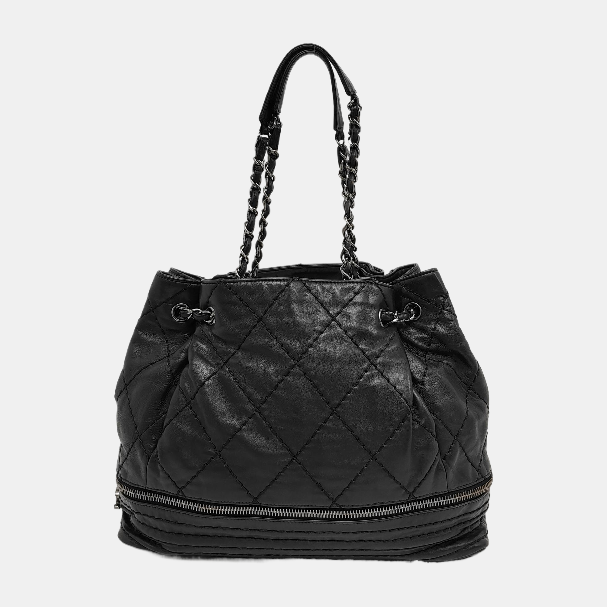 Quilted Calfskin Black