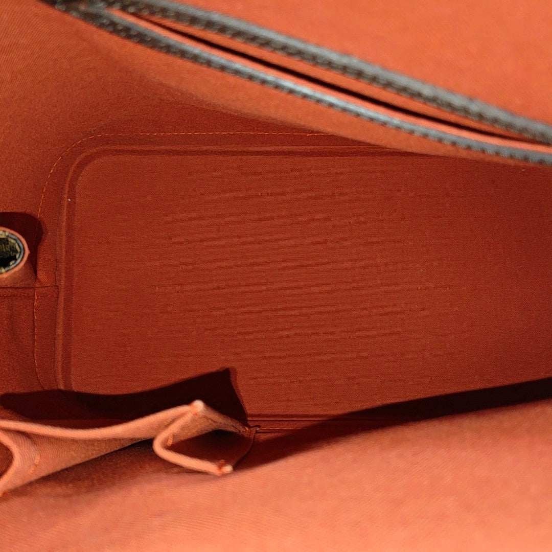 ALMA PM Damier Ebene Coated Canvas Brown