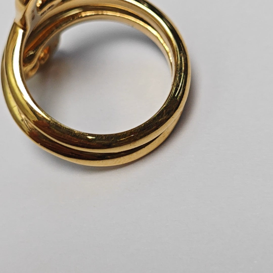 Metal Gold Ring EU 54
