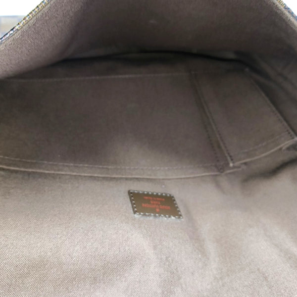 BROOKLYN Damier Ebene Coated Canvas Brown
