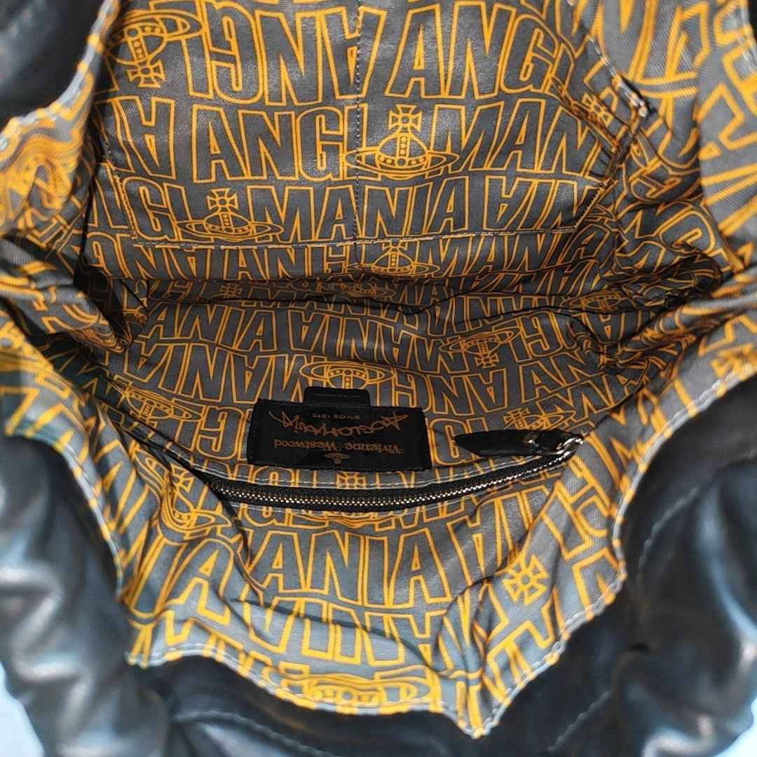 Leather Backpack Black