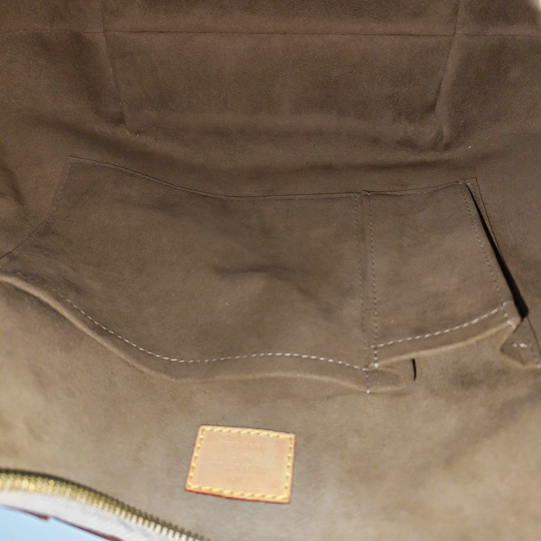 LV × TM GRETA Monogram Coated Canvas Black