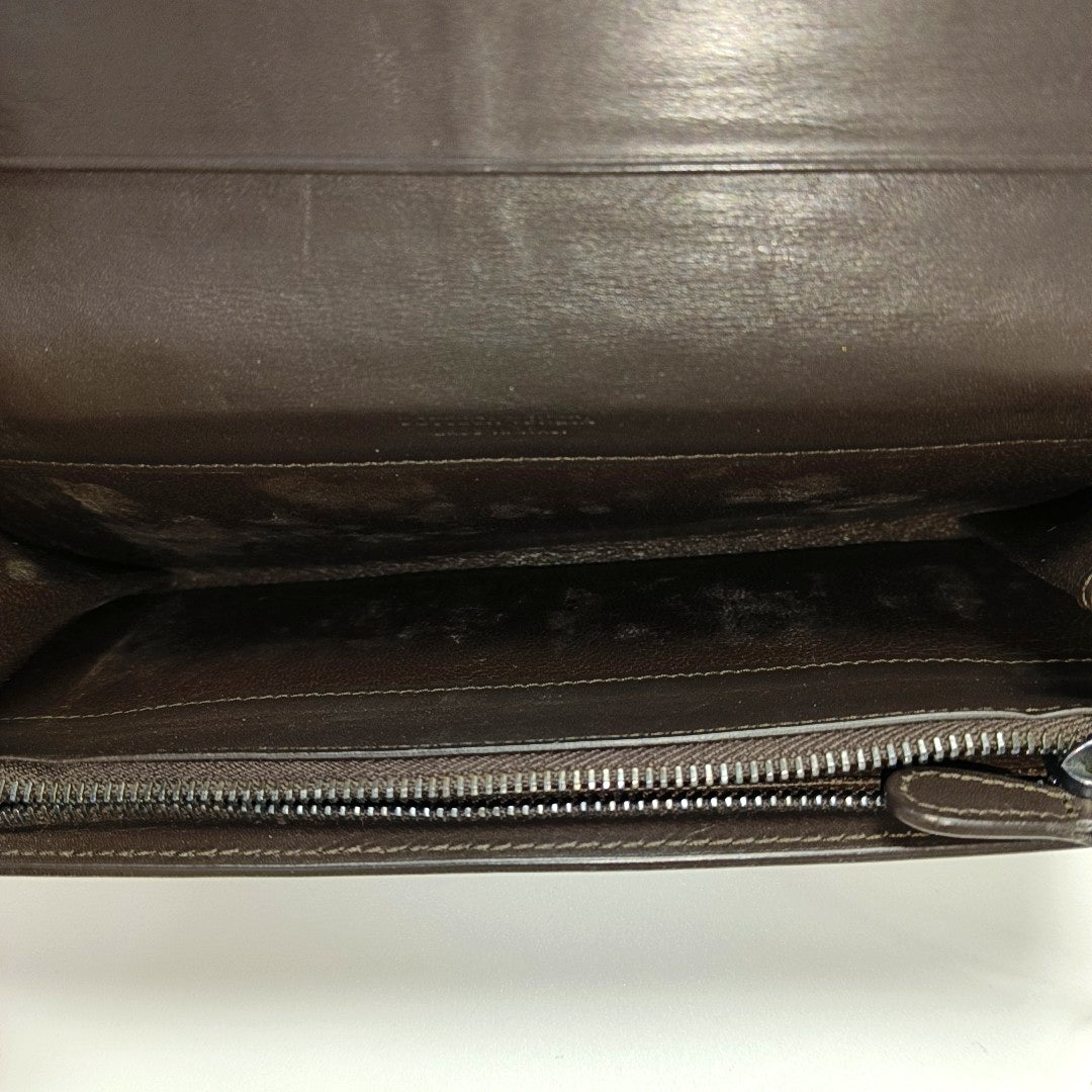 Calfskin Wallet Brown