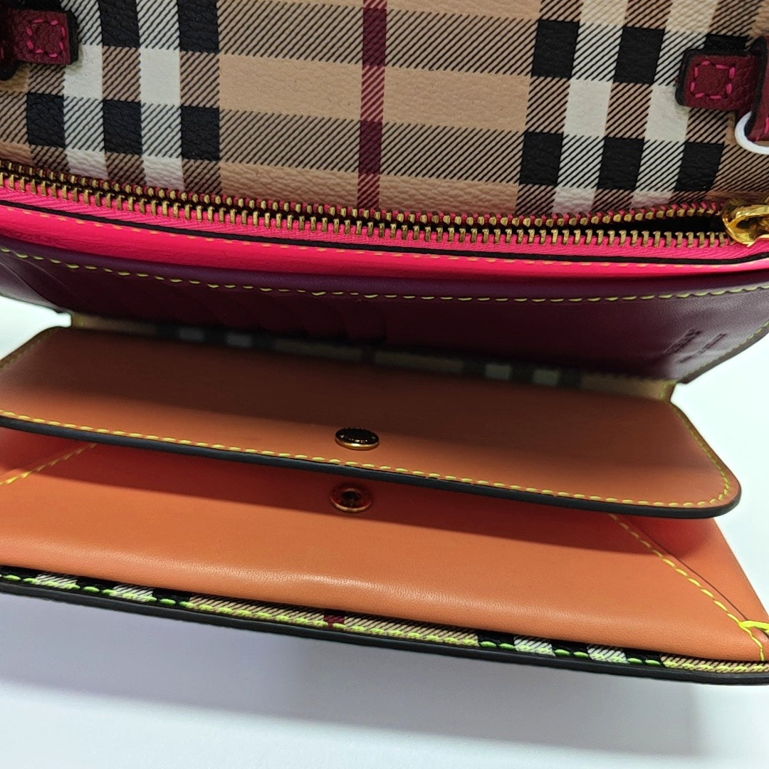 Calfskin Shoulder Bag Red