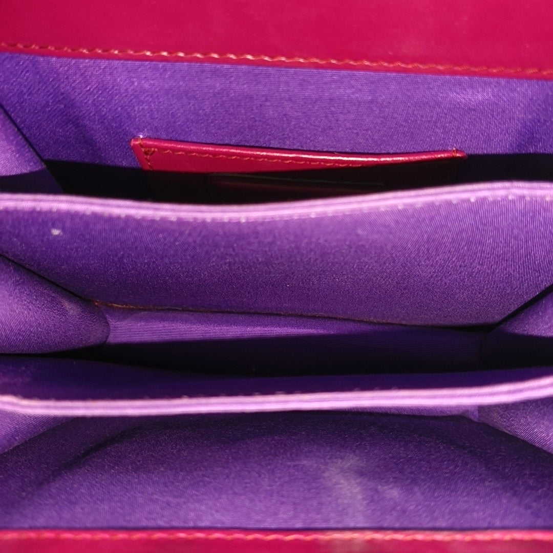 SERPENTI FOREVER Small Calfskin Red