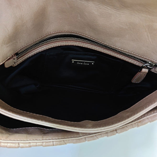 Miu Délice Quilted Lambskin Beige