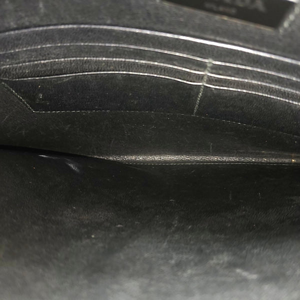 Clutch Saffiano Calfskin Black