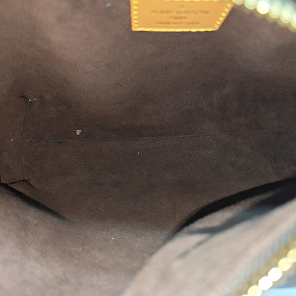 SIDE TRUNK MM Monogram Coated Canvas Brown