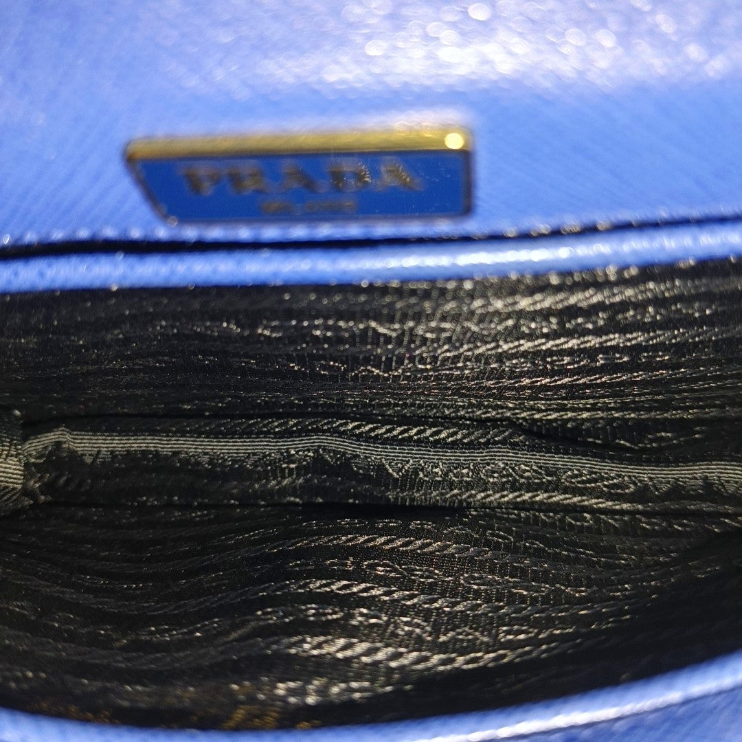 Sound Bag Calfskin Blue