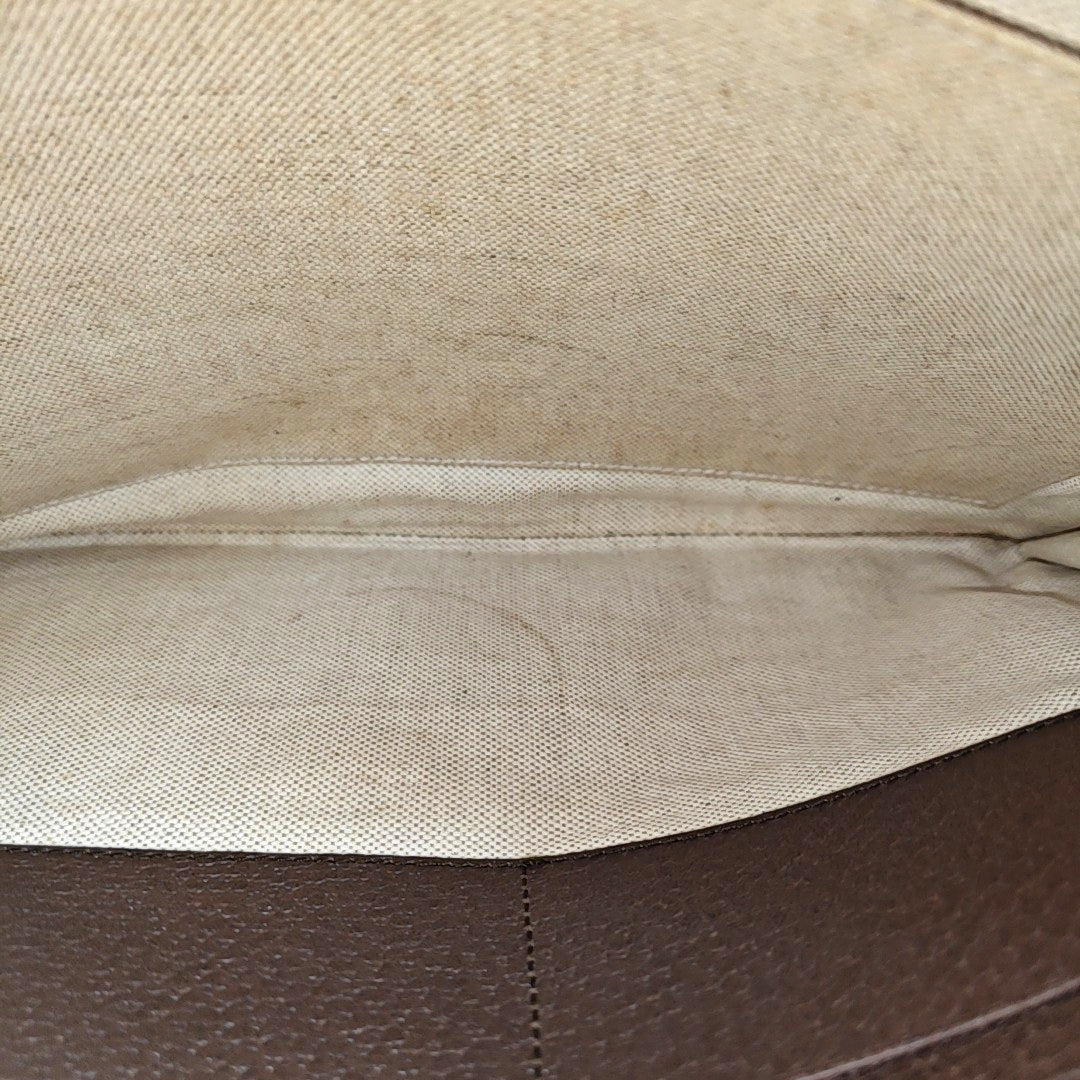 Courrier Monogram Coated Canvas Beige