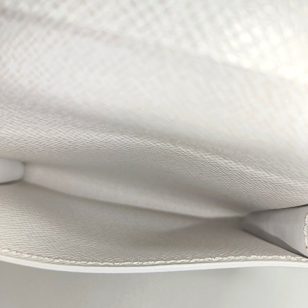 Monogram Coated Canvas Card Holder White