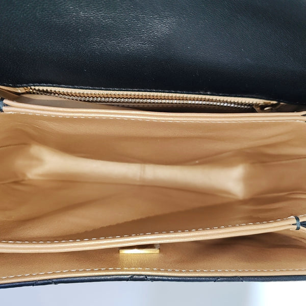 Quilted Lambskin Mini Black