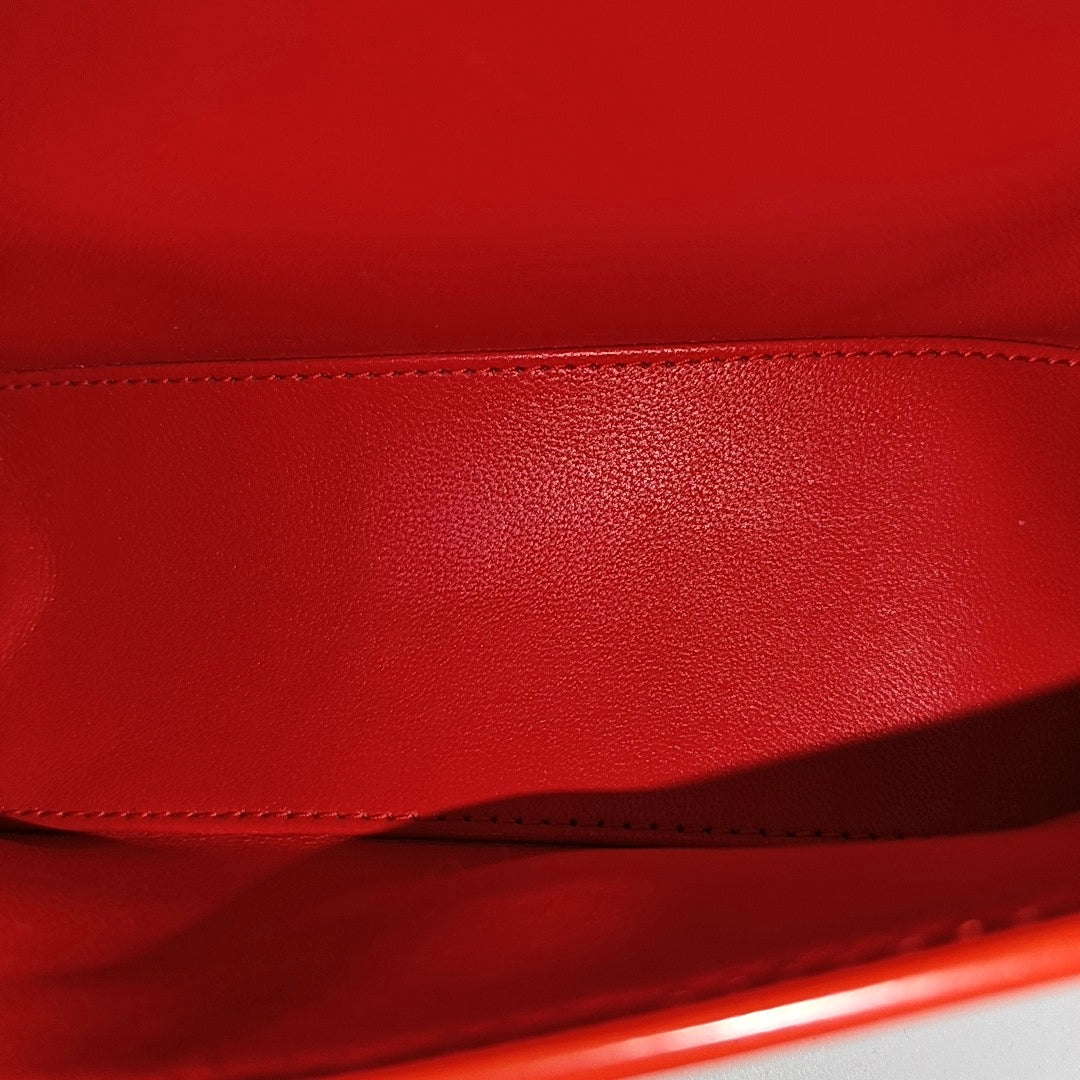 Hourglass XS Calfskin Red