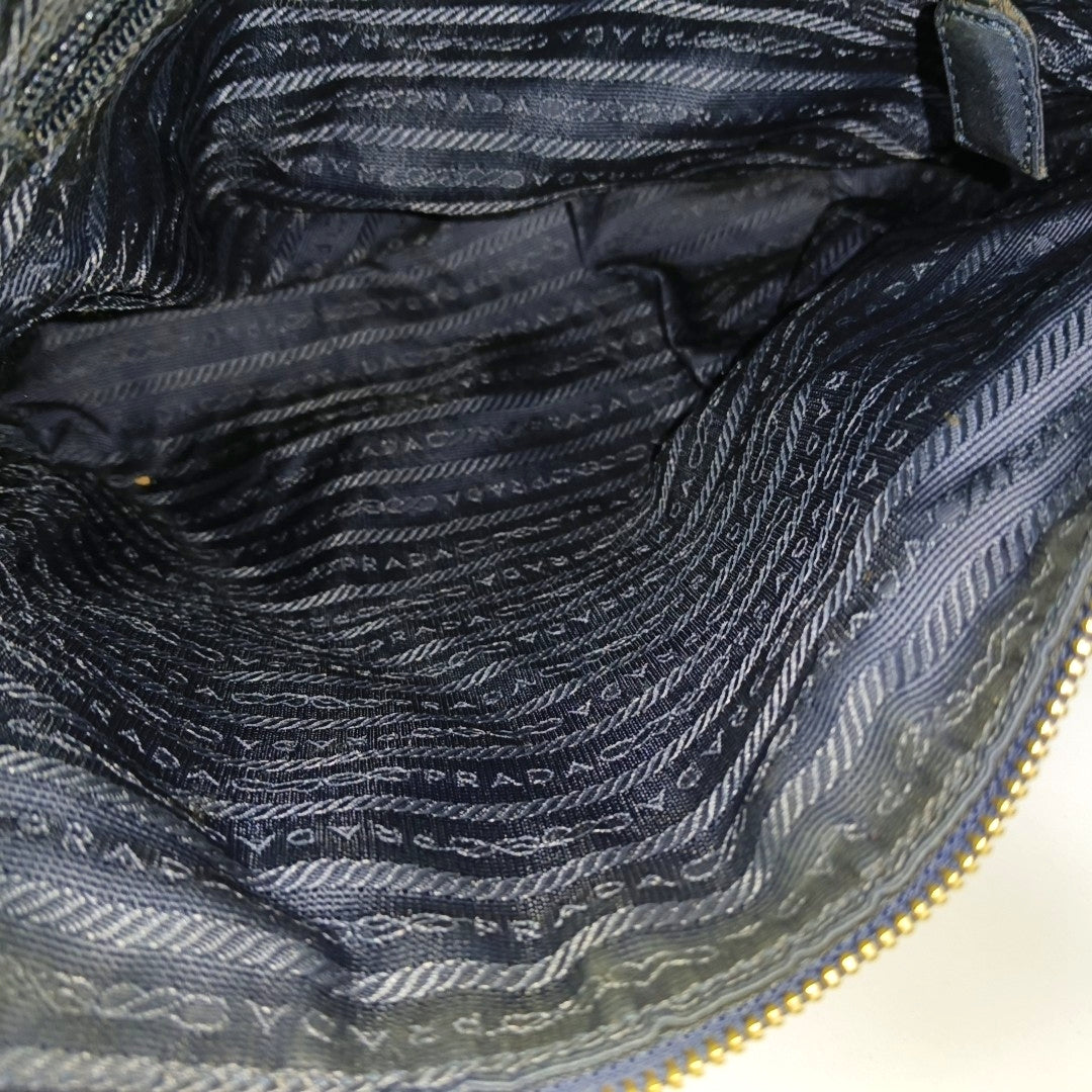 Re-Edition 1995 Chaîne Quilted Nylon Blue